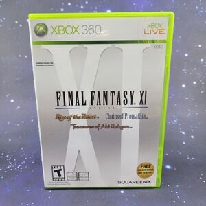 Final Fantasy XI Online (Microsoft Xbox 360) Video Game - Damaged Manual